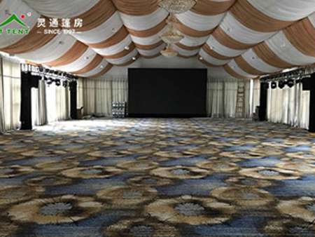 洲際酒店玻璃篷房，移動婚禮的解決方案